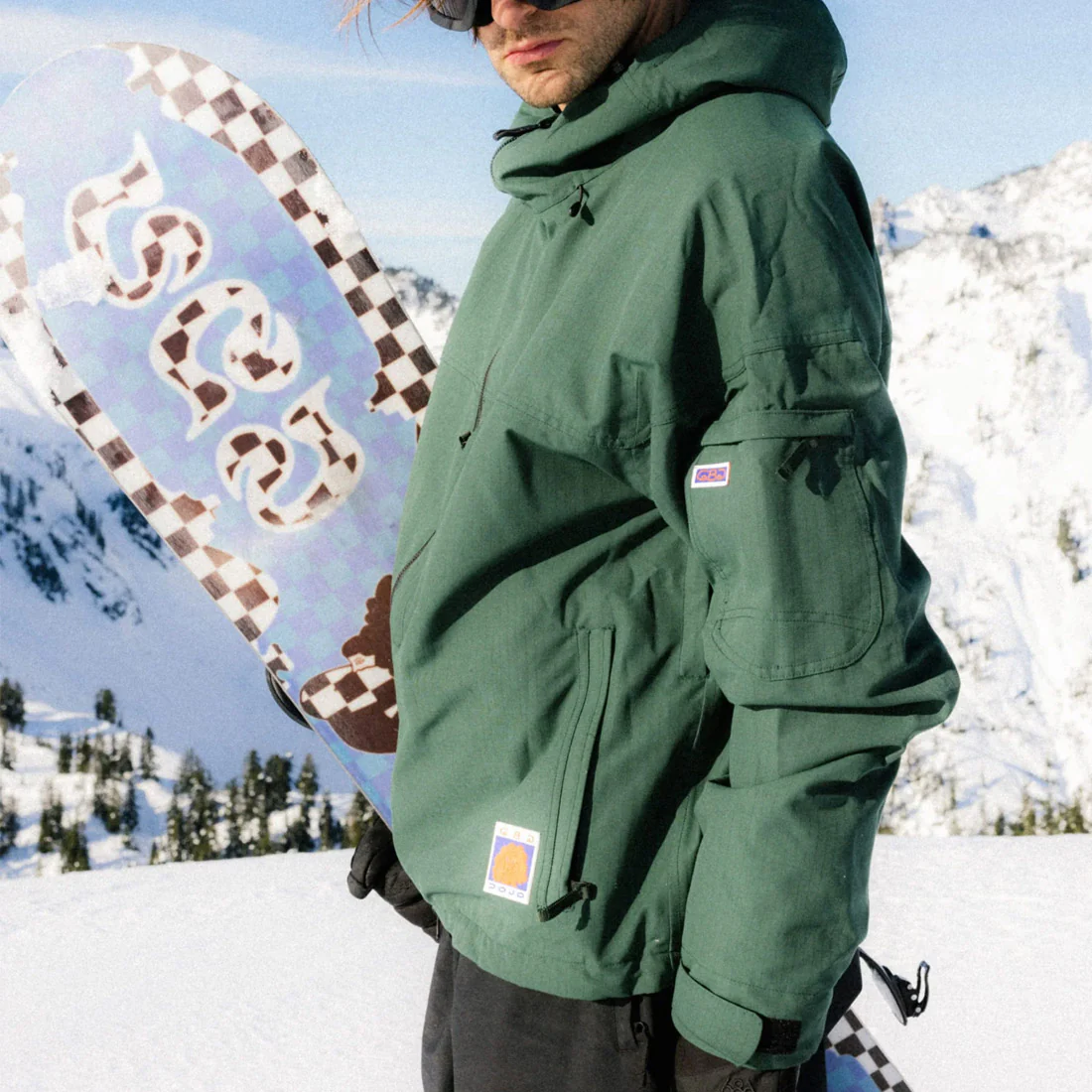 686 Dojo Shell Jacket - Moss Green Ripstop - Image 2
