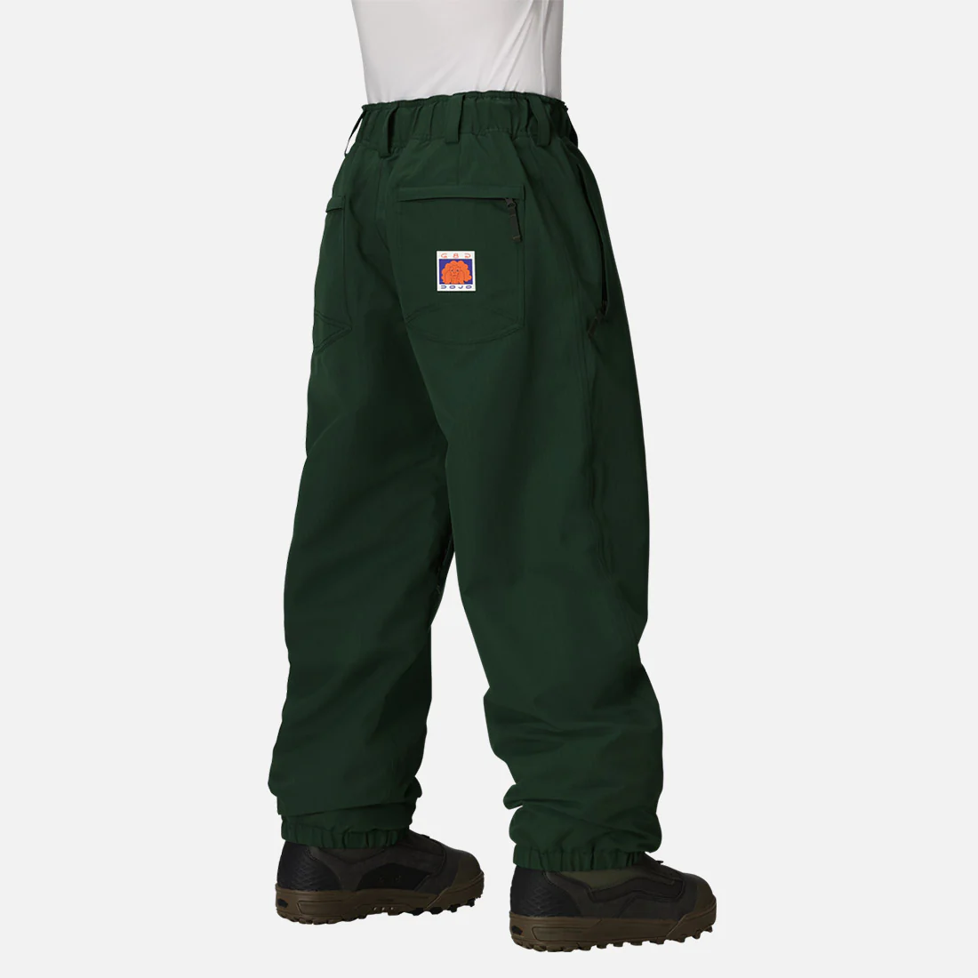 686 Dojo Shell Pant 2026 - Moss Green Ripstop - Image 2