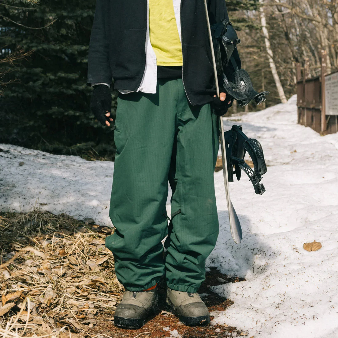 686 Dojo Shell Pant 2026 - Moss Green Ripstop - Image 3