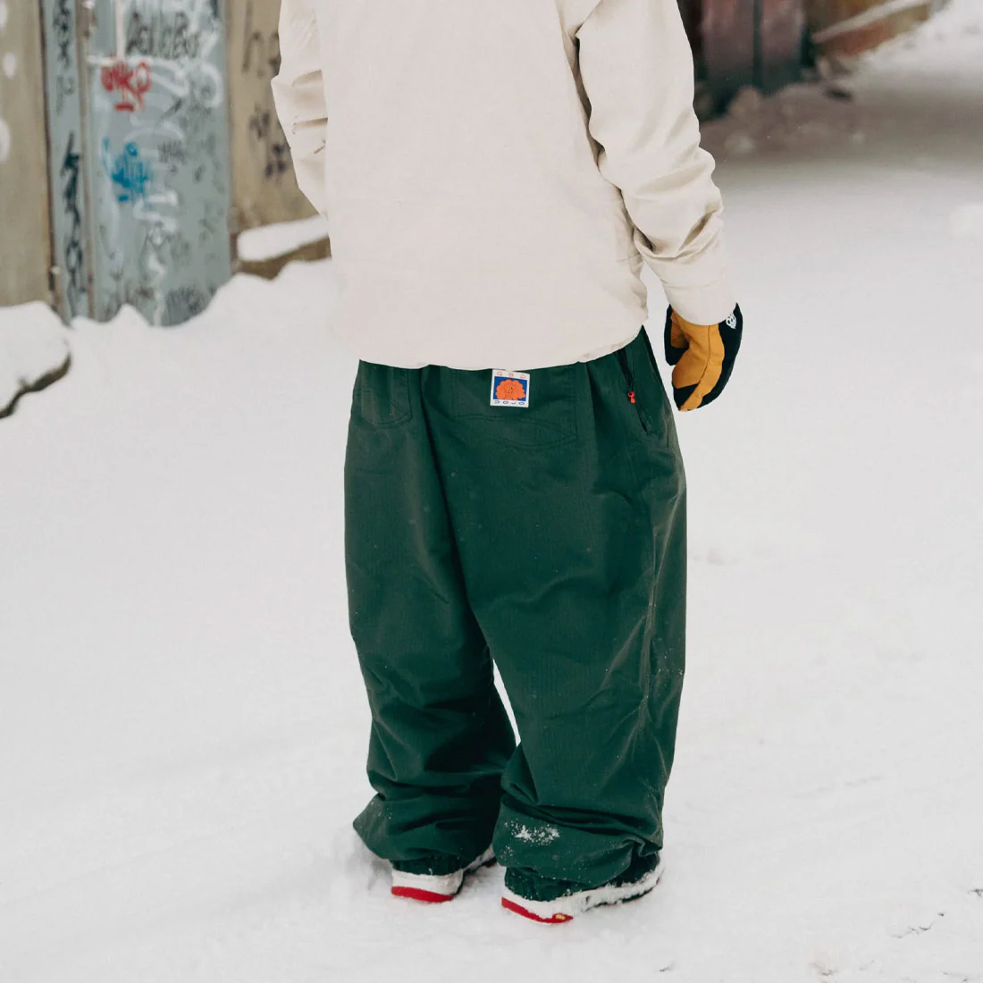 686 Dojo Shell Pant 2026 - Moss Green Ripstop - Image 5