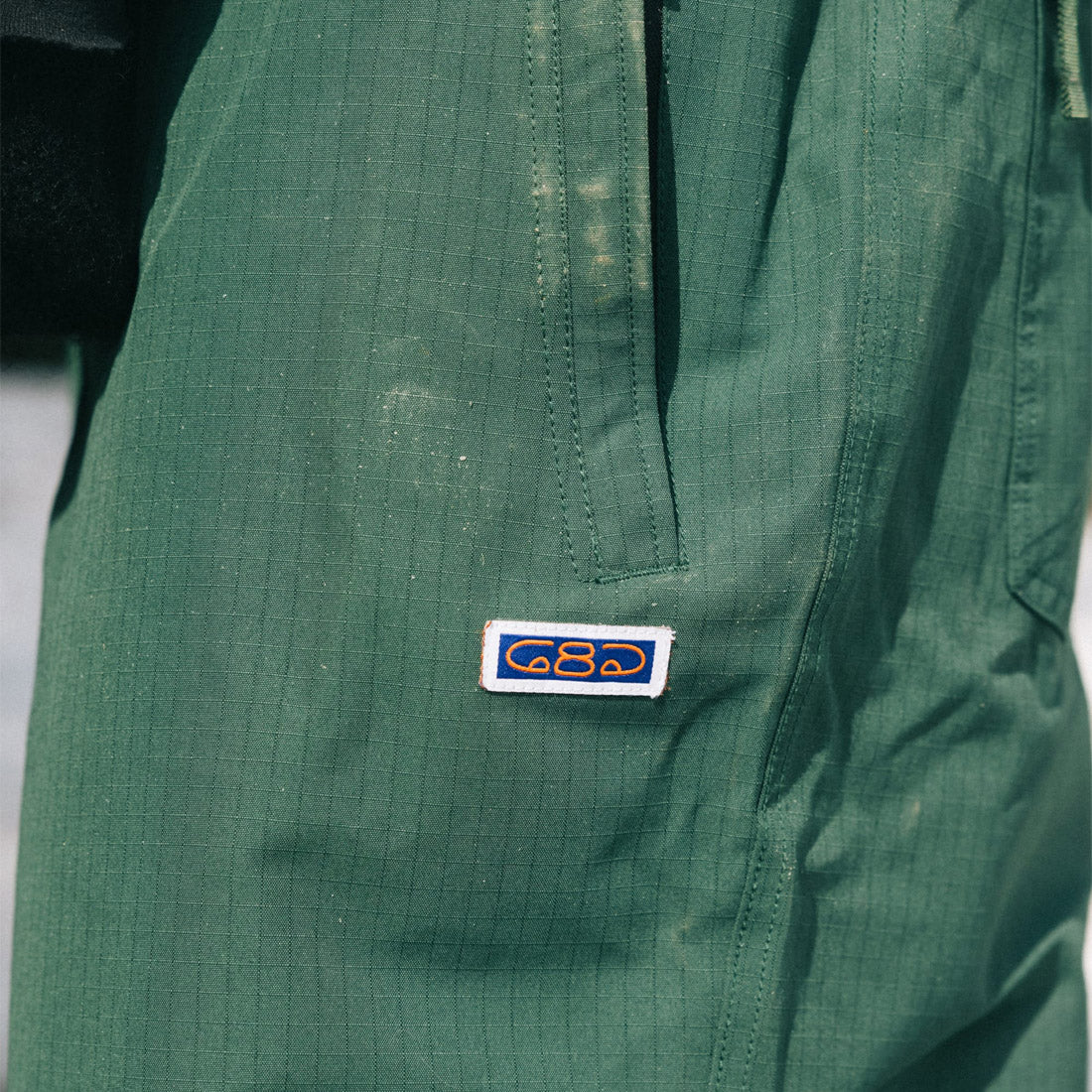 686 Dojo Shell Pant 2026 - Moss Green Ripstop - Image 6