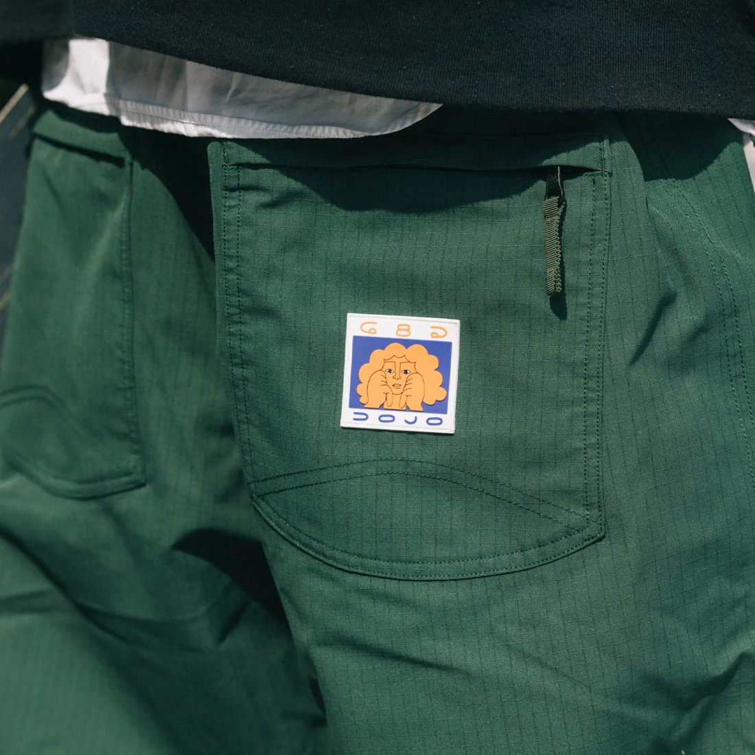686 Dojo Shell Pant 2026 - Moss Green Ripstop - Image 8