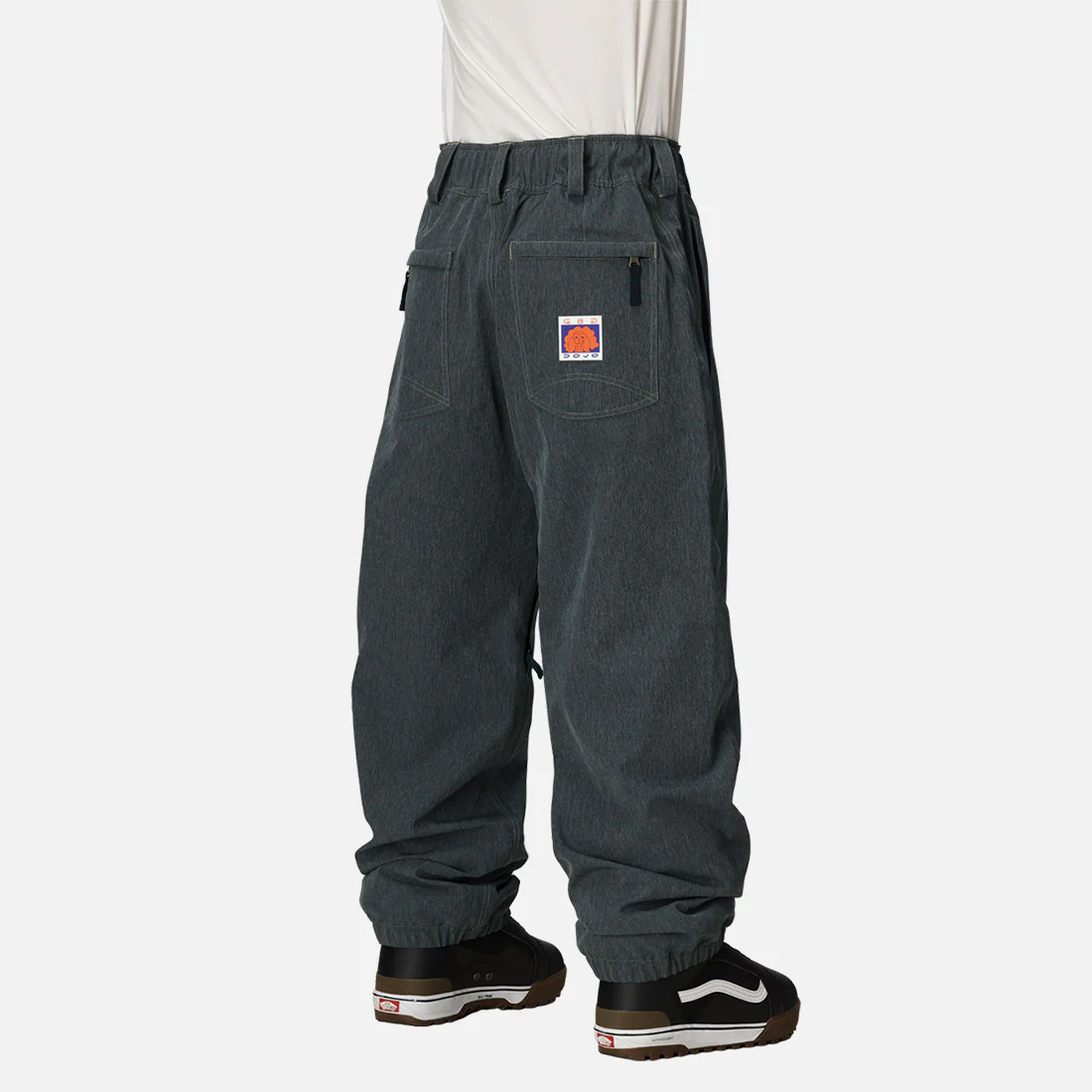 686 Dojo Shell Pant 2026 - Navy Denim - Image 2