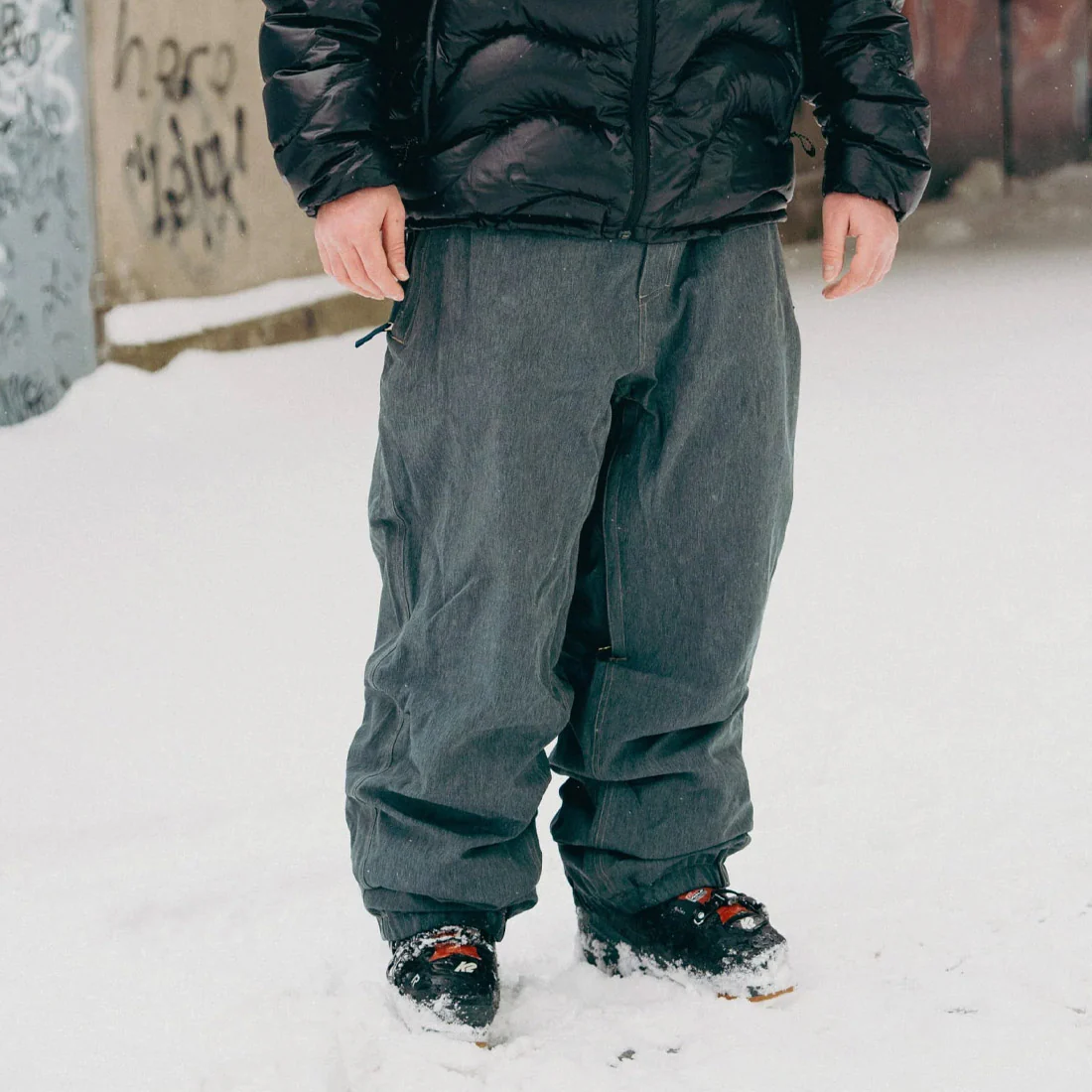 686 Dojo Shell Pant 2026 - Navy Denim - Image 3