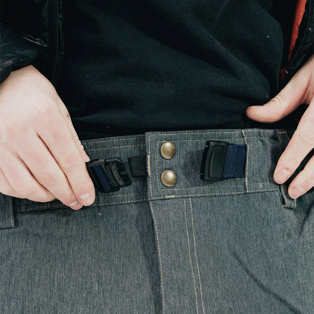686 Dojo Shell Pant 2026 - Navy Denim - Image 6
