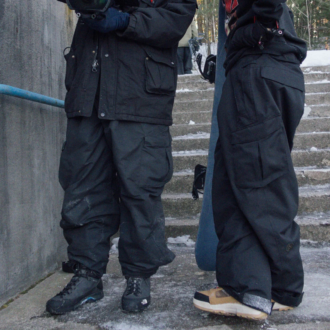 686 Essox Cargo Pant 2026 - Black - Image 3