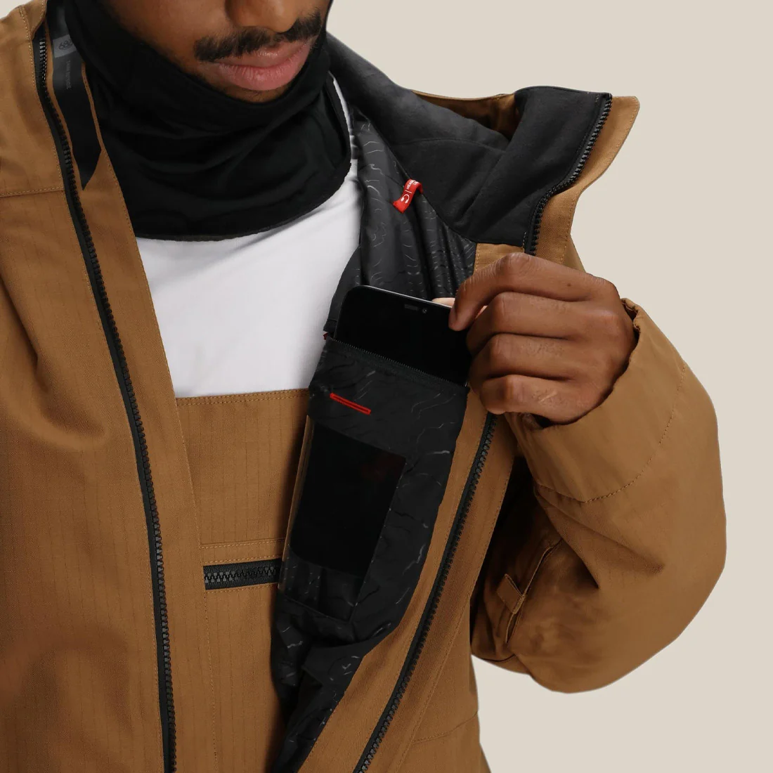 686 Foundation Insulated Jacket 2026 - Caramel Ripstop - Image 2