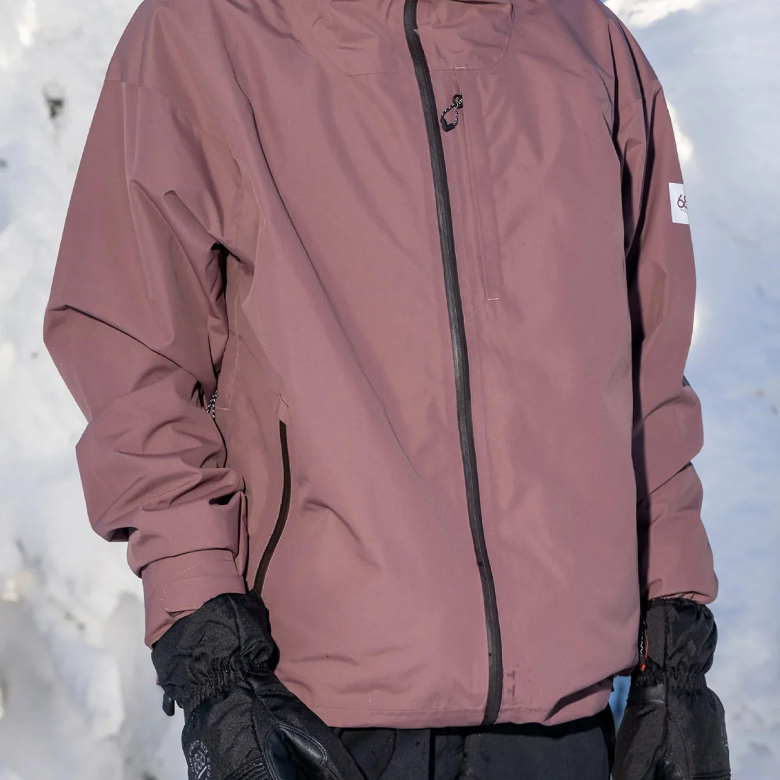 686 Gateway Shell Jacket 2026 - Peppercorn - Image 3