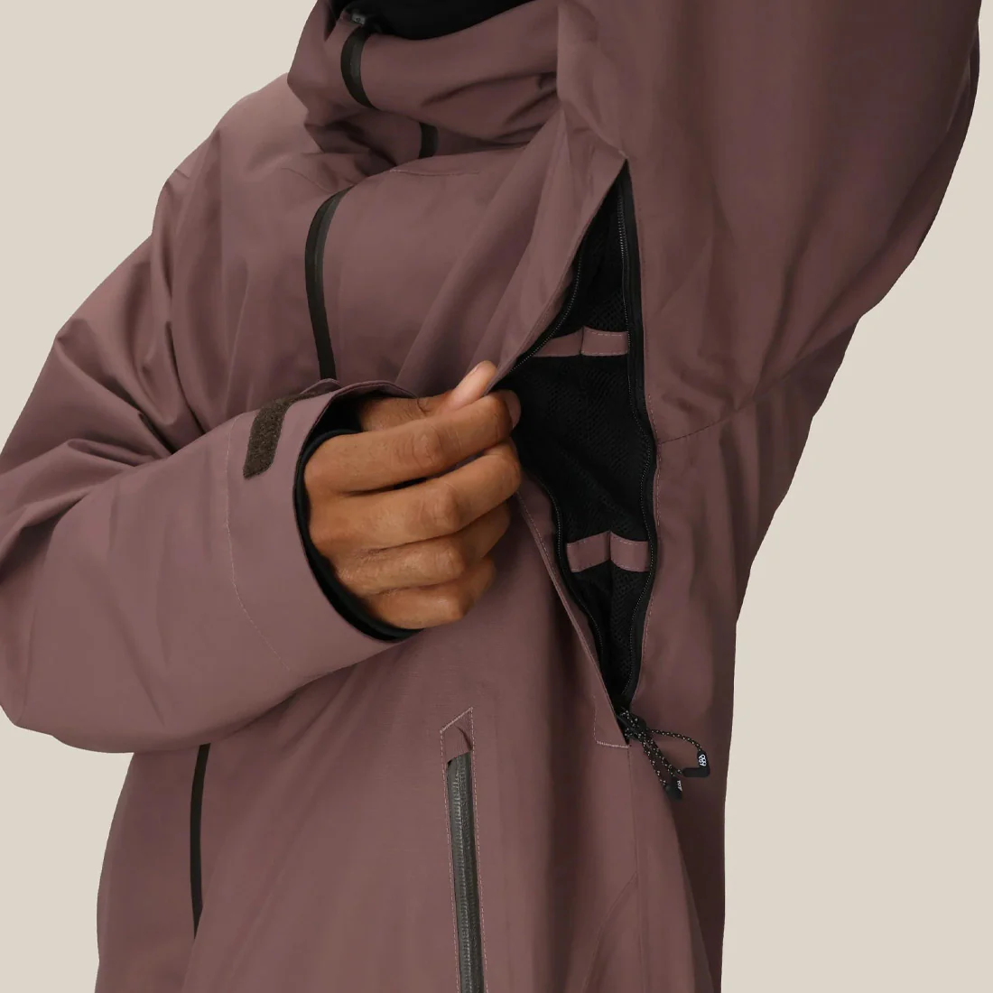 686 Gateway Shell Jacket 2026 - Peppercorn - Image 5