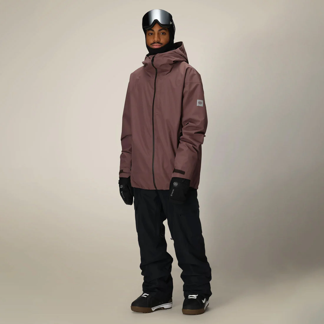 686 Gateway Shell Jacket 2026 - Peppercorn - Image 7