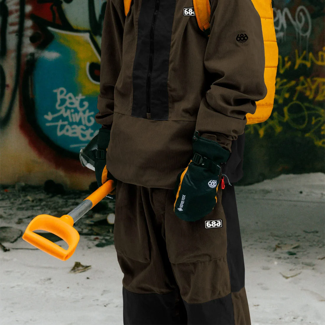 686 Ghost 2.5 Layer Pant 2026 - Coffee Corduroy - Image 2
