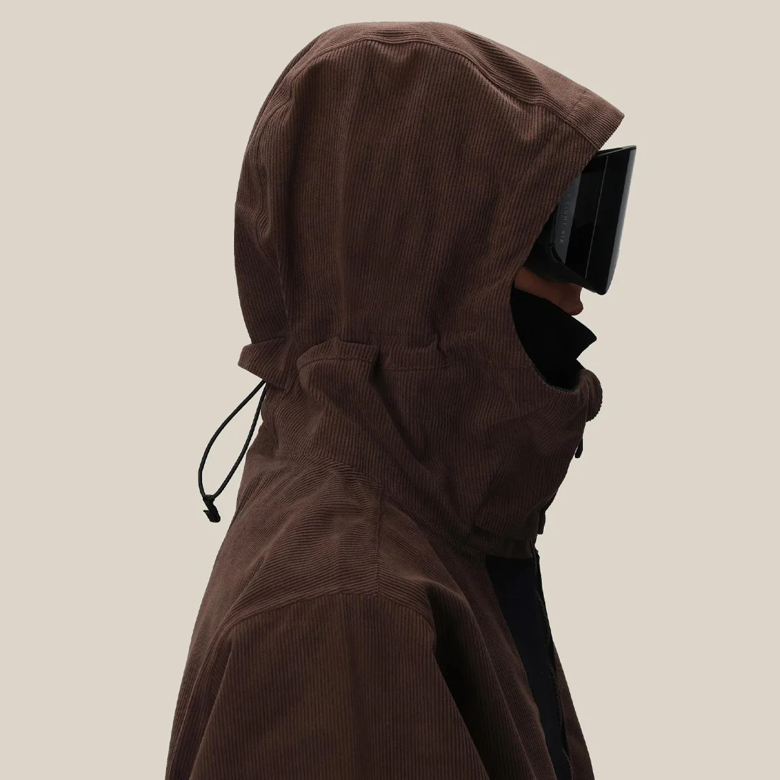 686 Ghost 2.5L Anorak 2026 - Coffee Corduroy - Image 4