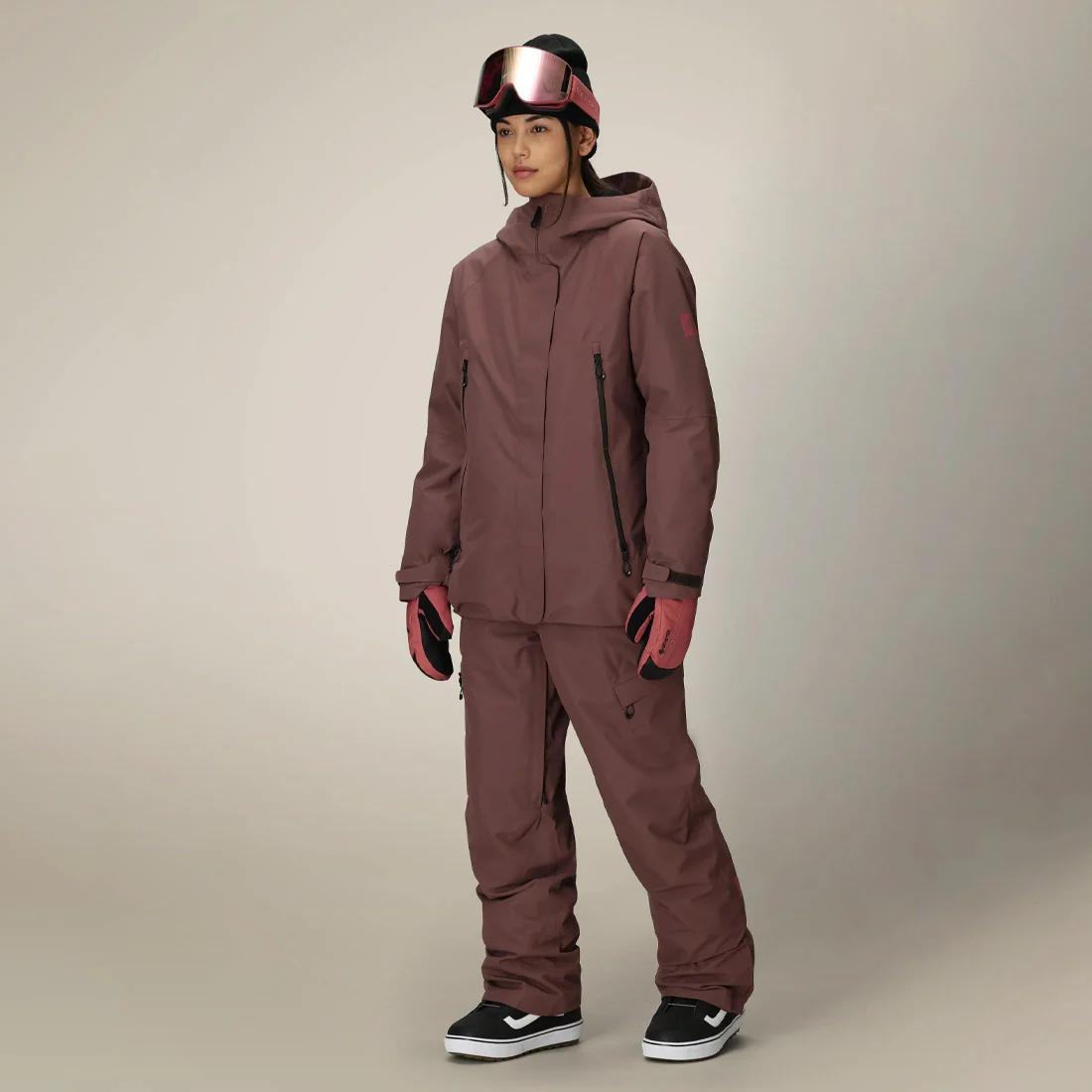 686 Women's Whisper Insulated Jacket 2026 - Peppercorn - Image 2