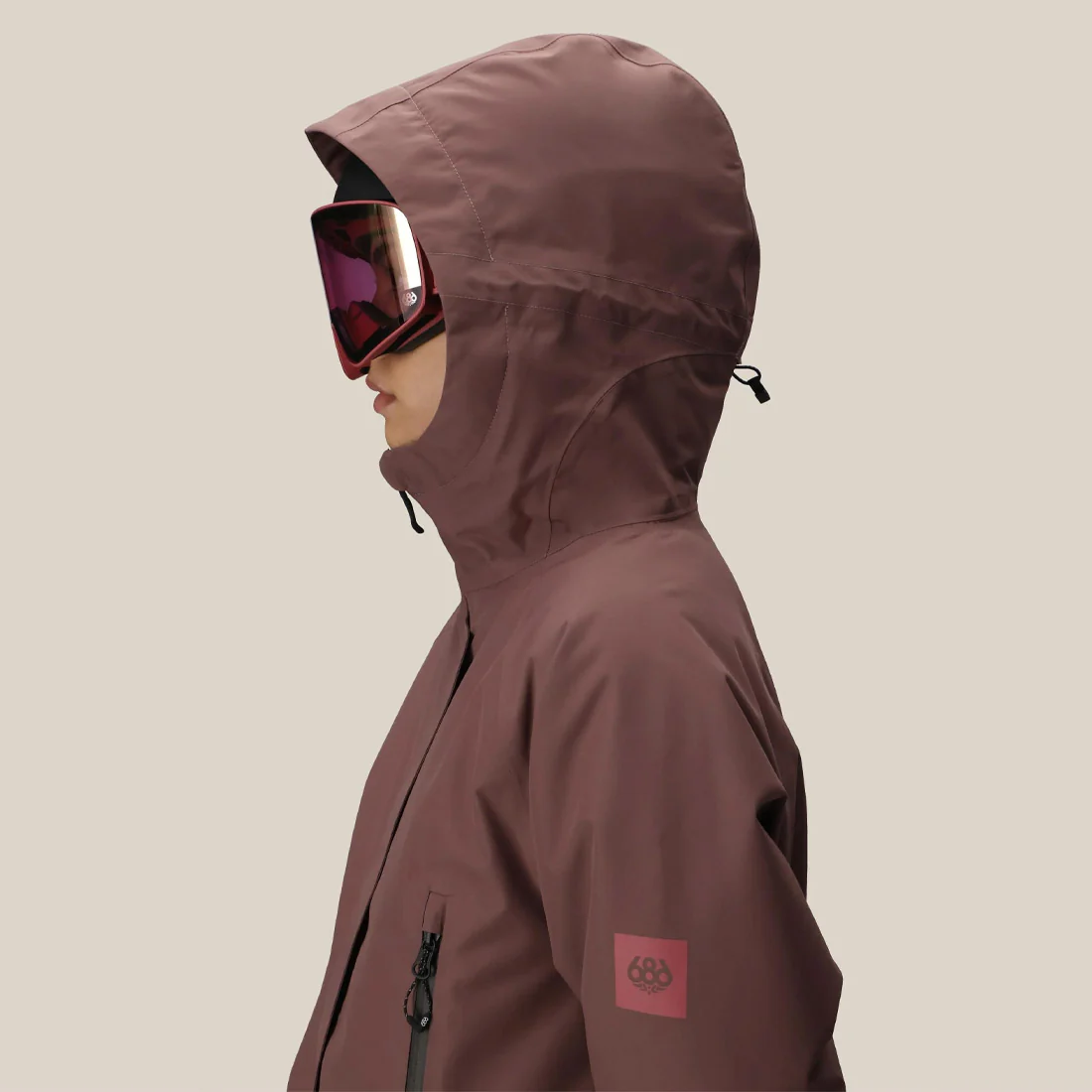 686 Women's Whisper Insulated Jacket 2026 - Peppercorn - Image 6
