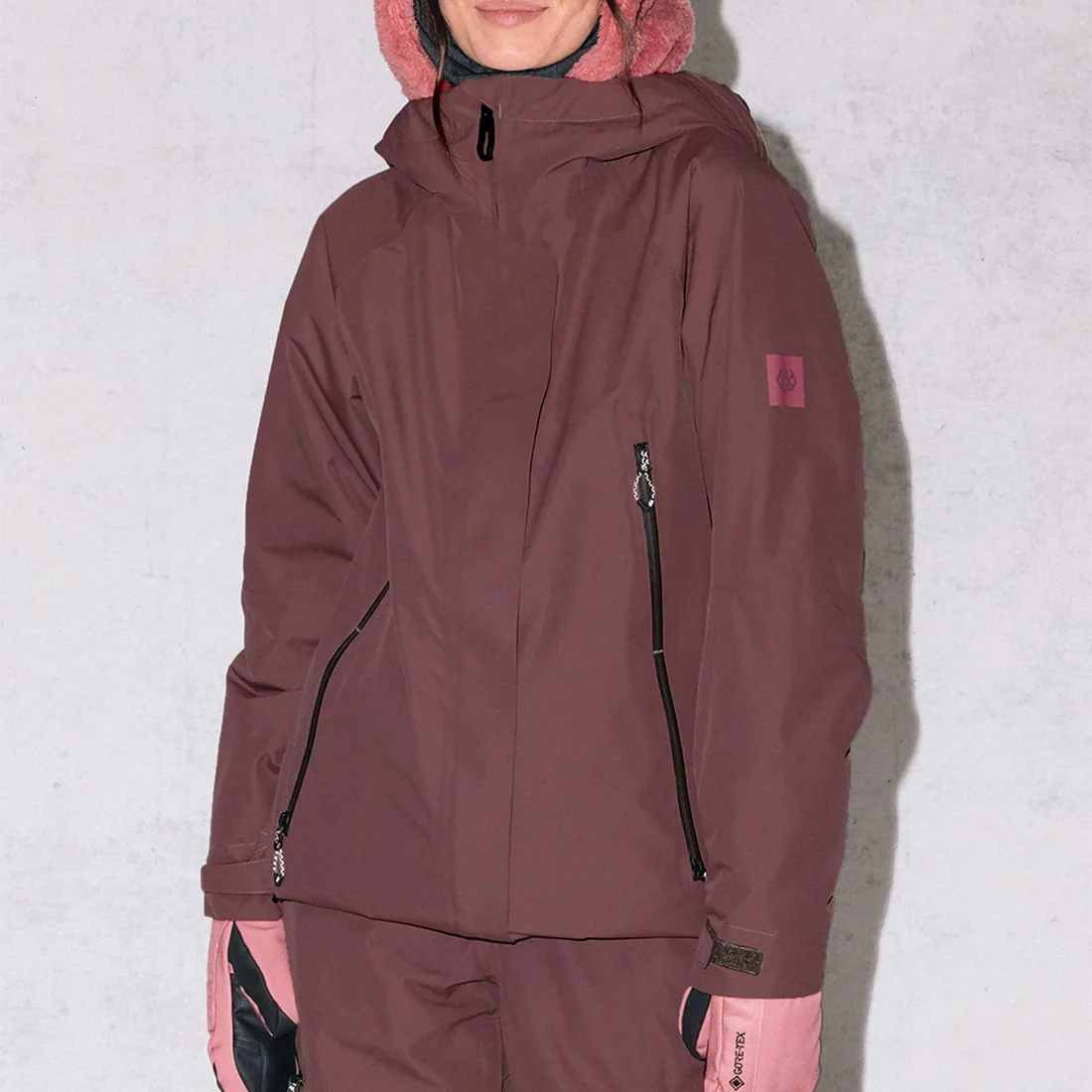 686 Women's Whisper Insulated Jacket 2026 - Peppercorn - Image 7