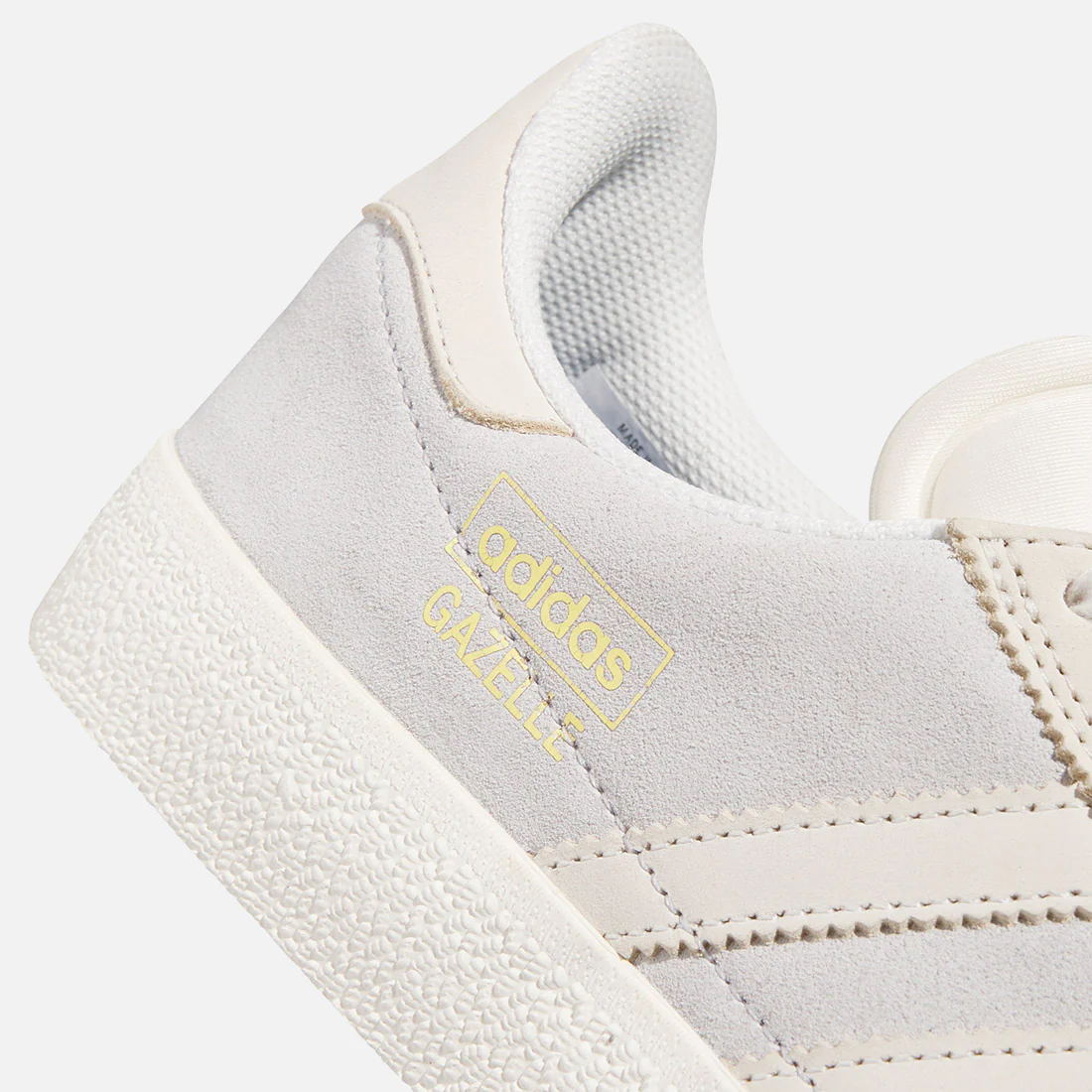 ADIDAS Gazelle ADV - Grey/Chalk White/Gold - Image 7