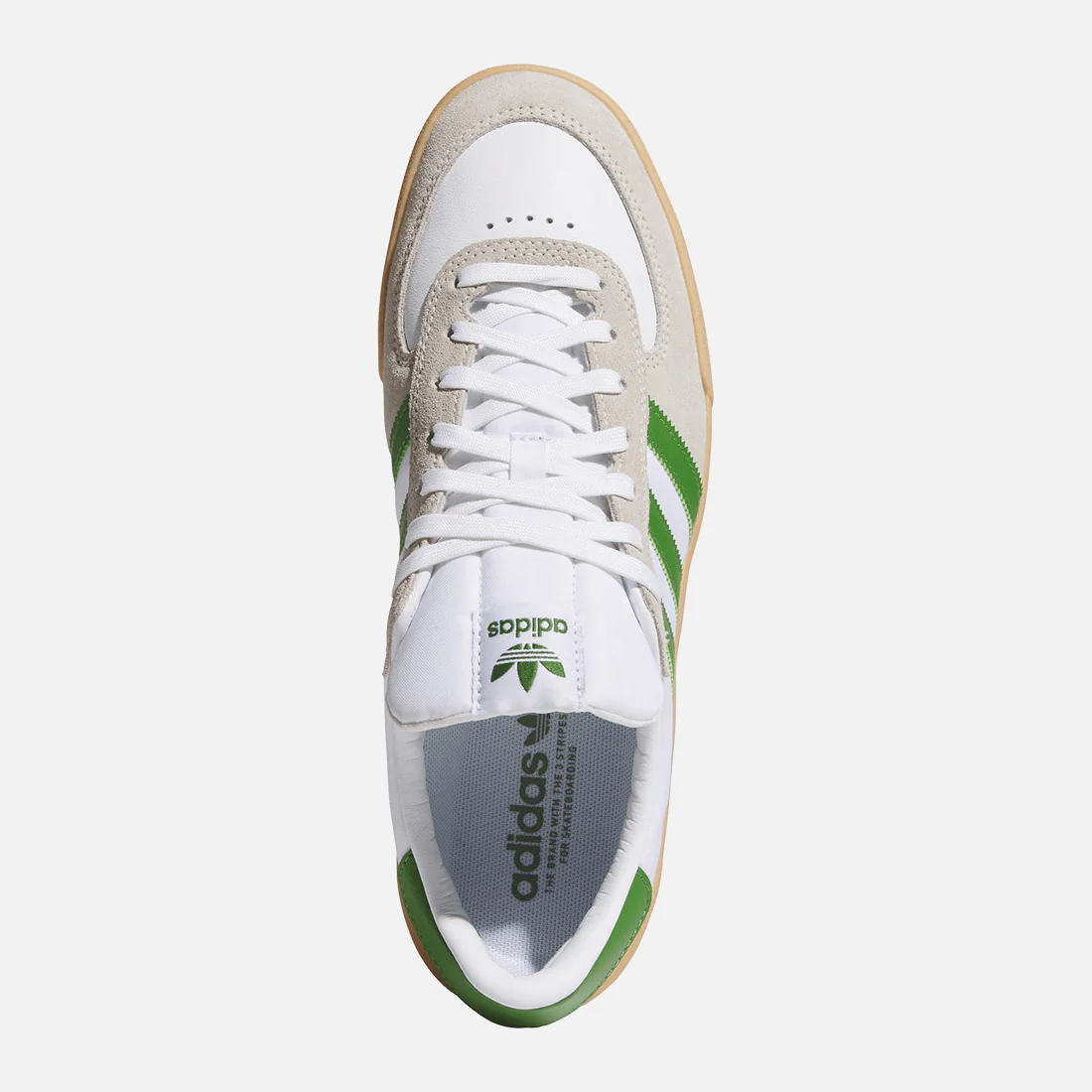 ADIDAS Glenburn - Cloud White/Crew Green/Gum - Image 4