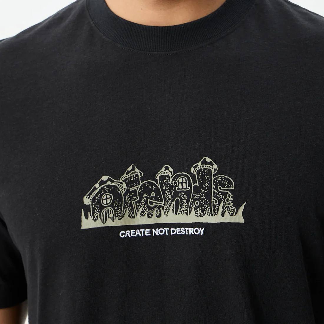 AFENDS Allure Retro Tee - Black - Image 5