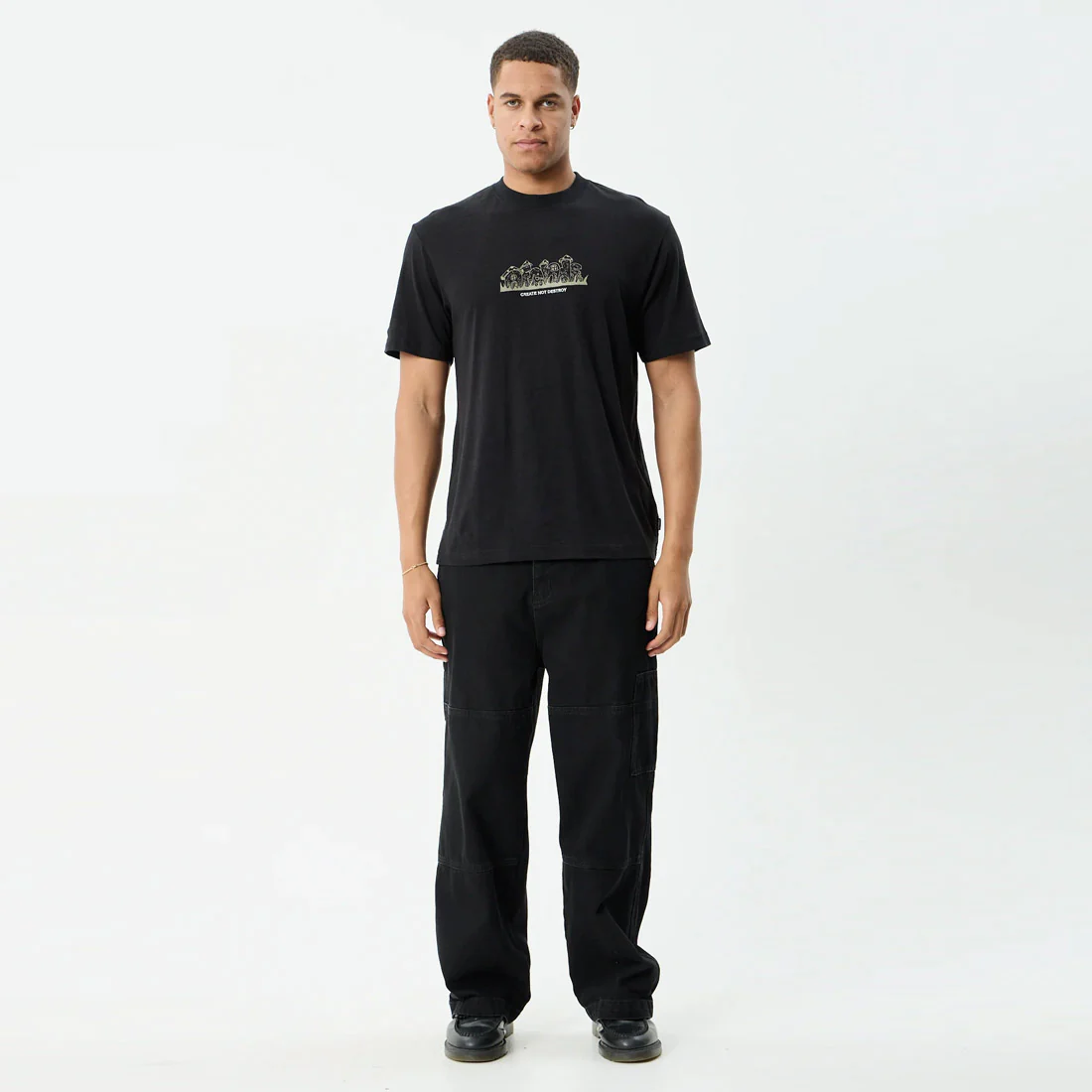 AFENDS Allure Retro Tee - Black - Image 6