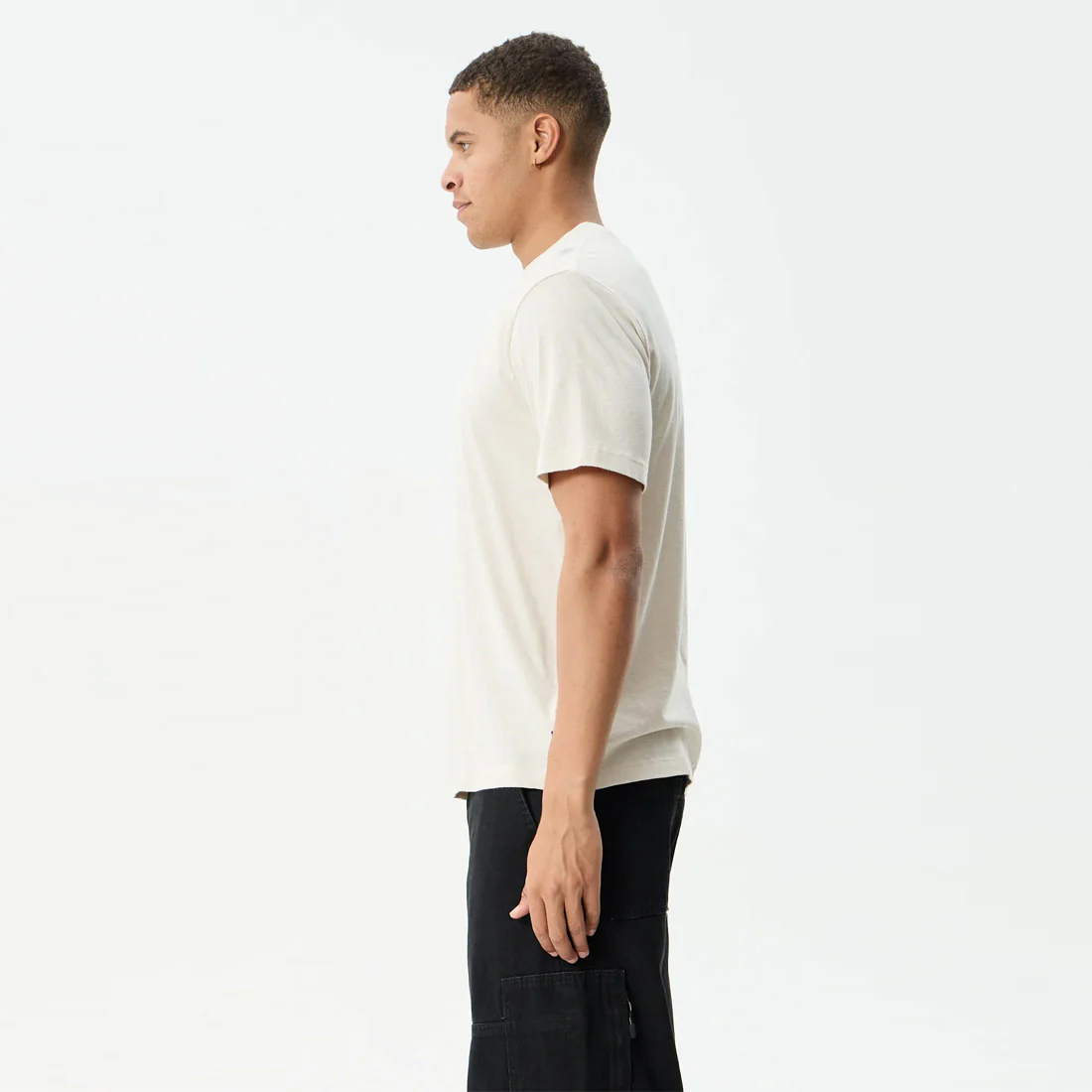 AFENDS Allure Retro Tee - Moonbeam - Image 3