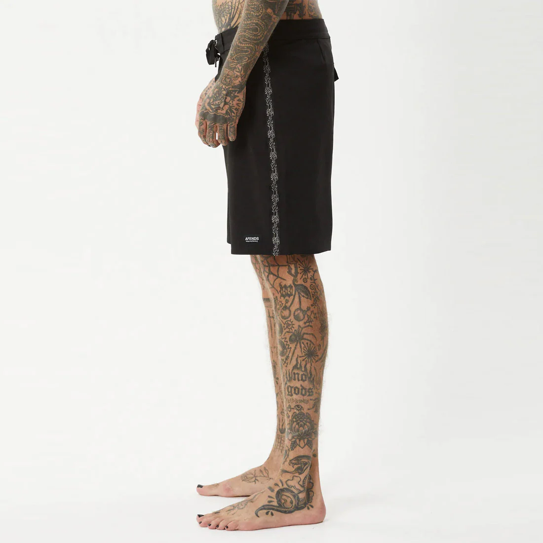 AFENDS Bound Surf Related 20" Boardshorts - Black - Image 4