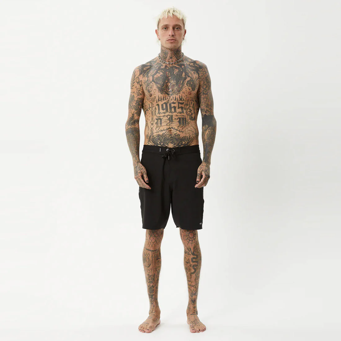 AFENDS Bound Surf Related 20" Boardshorts - Black - Image 6
