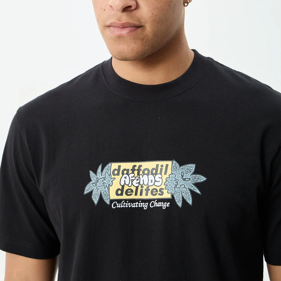 AFENDS Delites Heavyweight Retro Tee - Black - Image 5