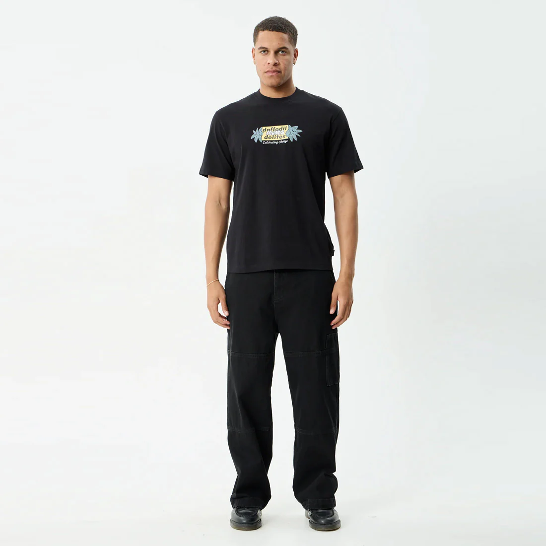 AFENDS Delites Heavyweight Retro Tee - Black - Image 6