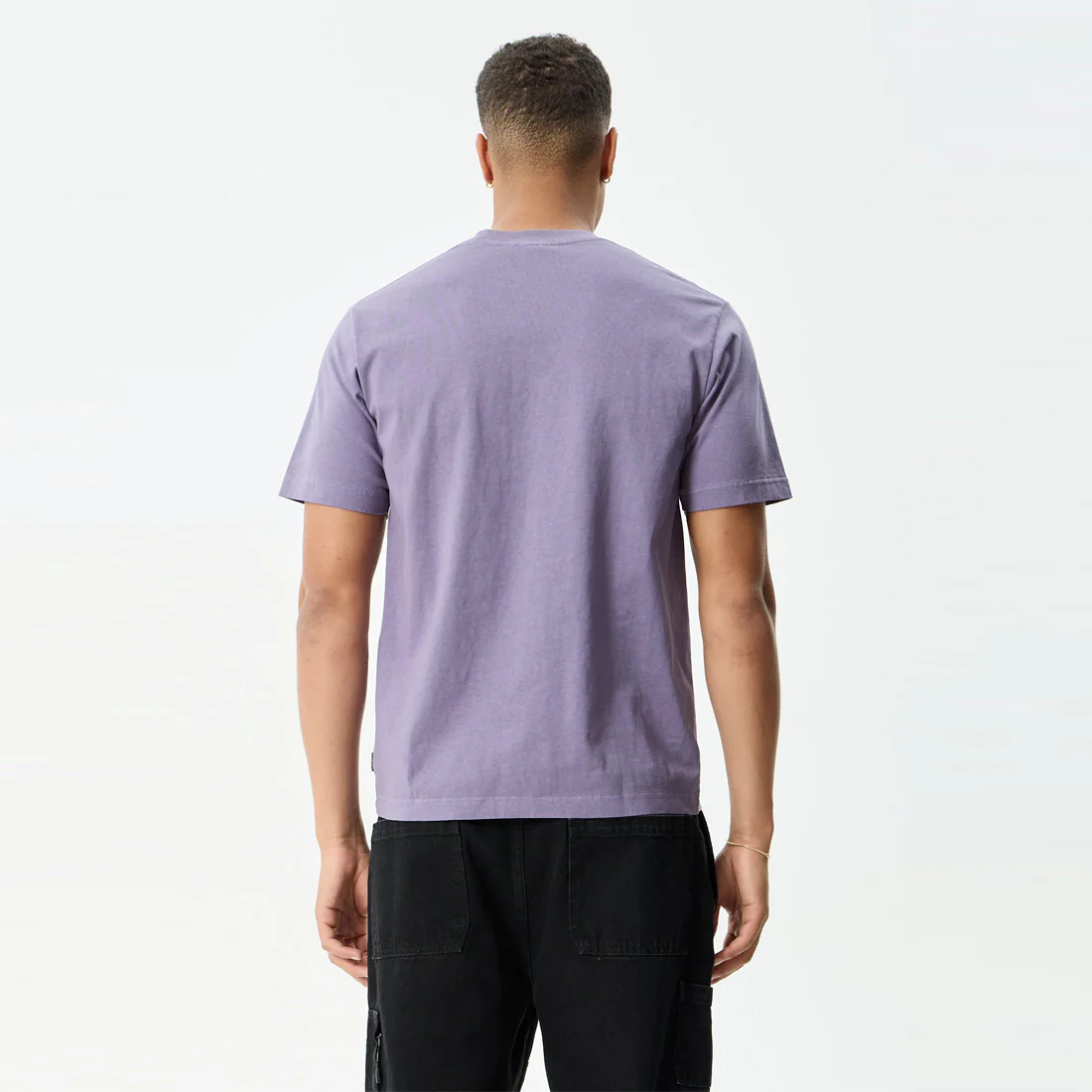 AFENDS Delites Heavyweight Retro Tee - Vintage Aubergine - Image 4