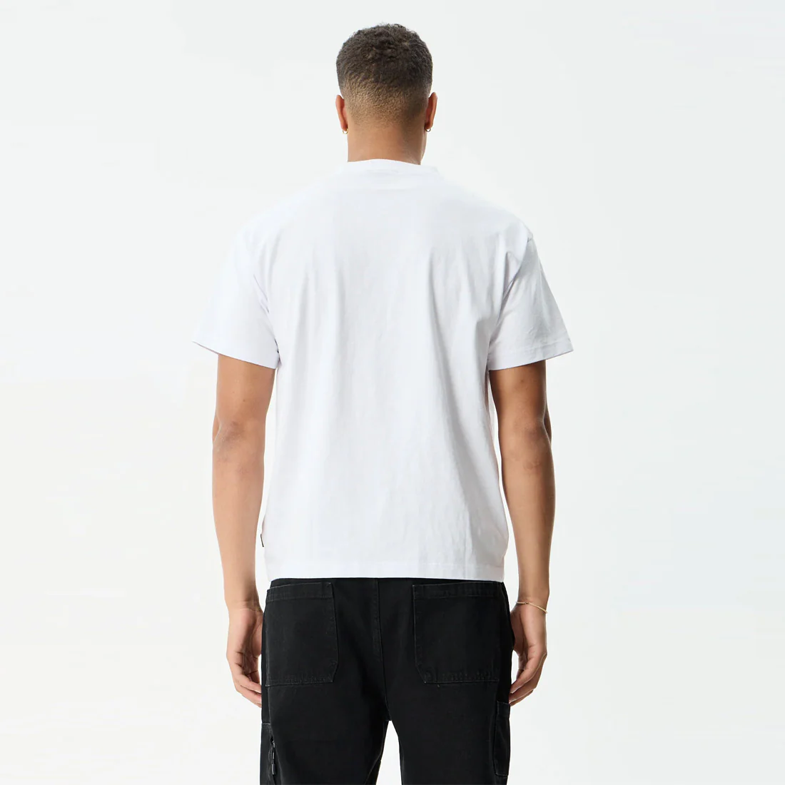 AFENDS Flower Patch Heavyweight Boxy Tee - White - Image 4