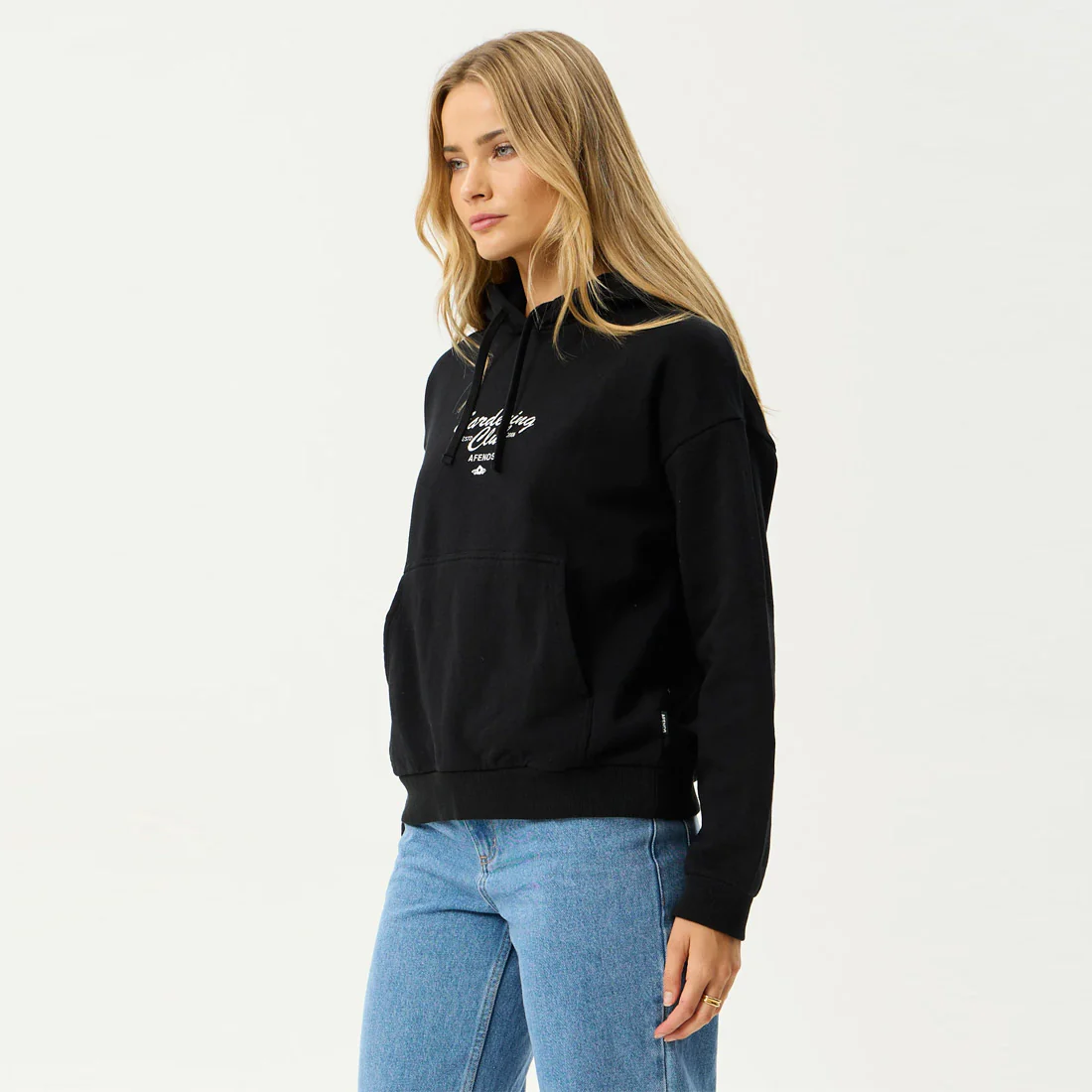 AFENDS Women's Gardening Club Pull On Hood - Black - Image 3