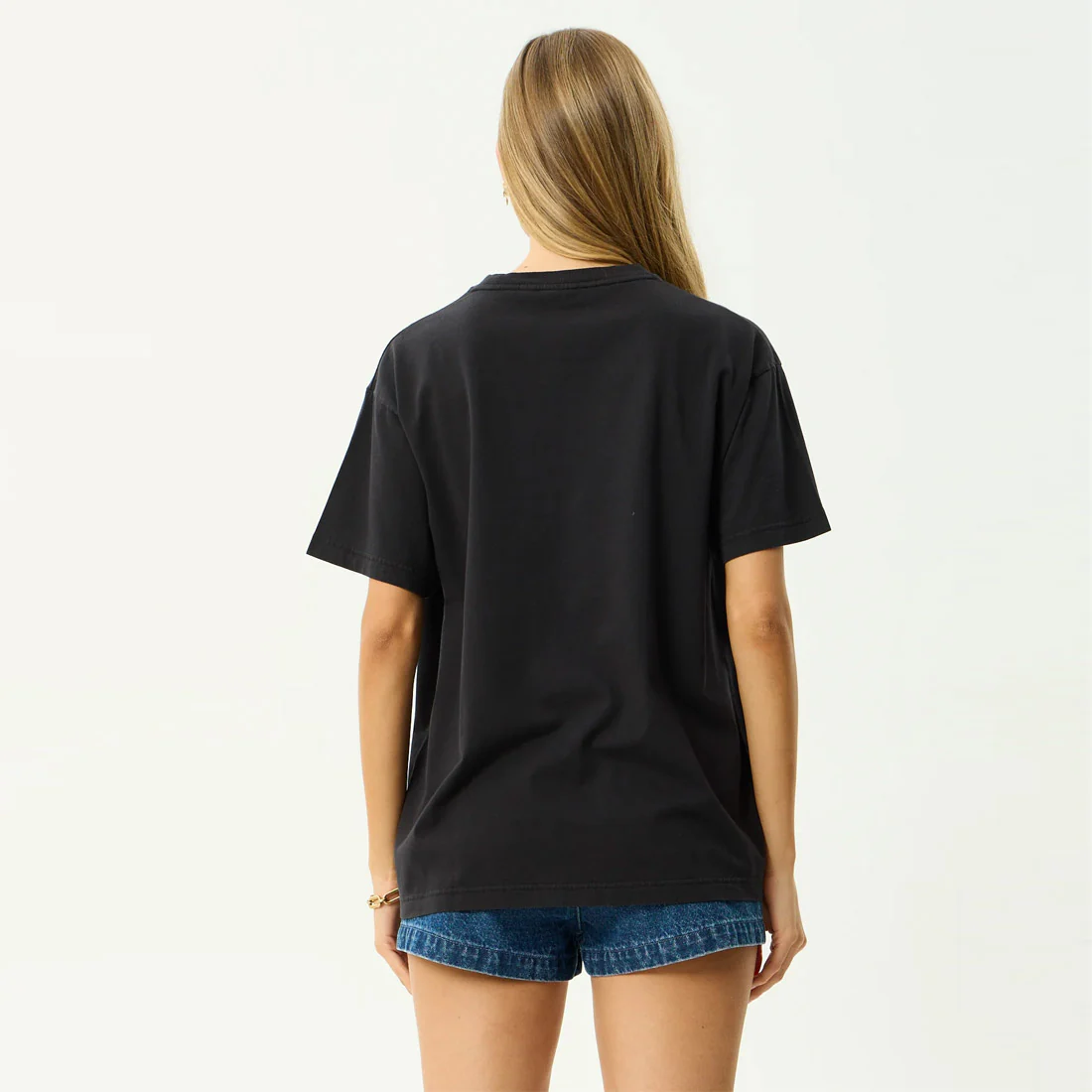 AFENDS Women's Good Nature Oversized Tee - Stone Black - Image 5