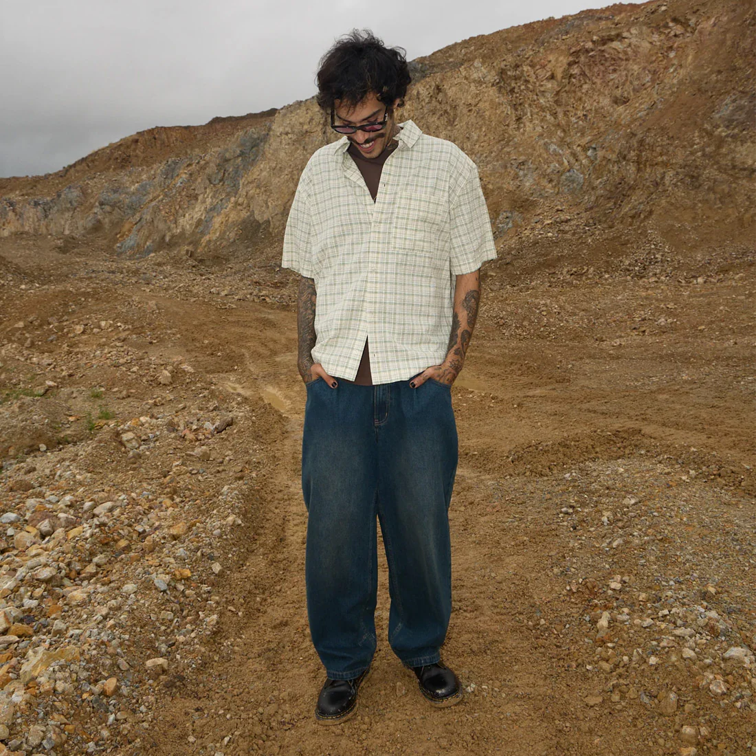 AFENDS Legacy Short Sleeve Shirt - Boa Check - Image 2