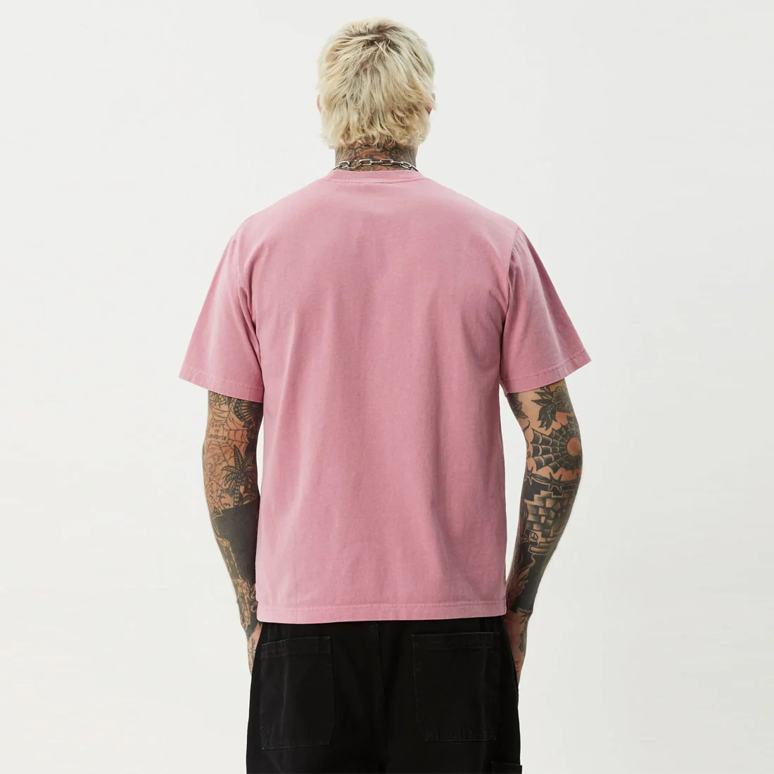 AFENDS My Tribe Heavyweight Retro Tee - Washed Marrakesh - Image 5