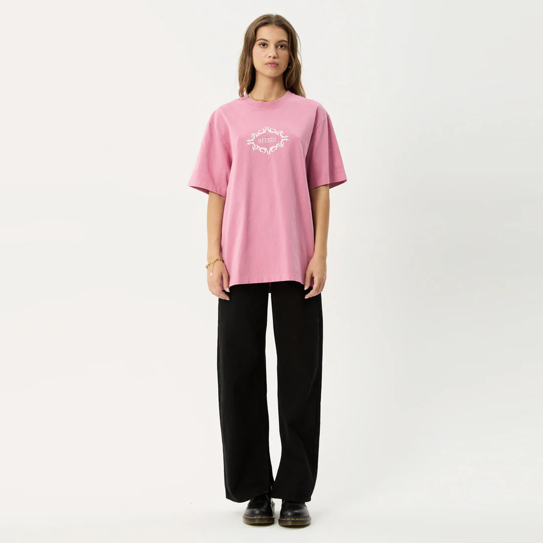 AFENDS My Tribe Heavyweight Retro Tee - Washed Marrakesh - Image 8