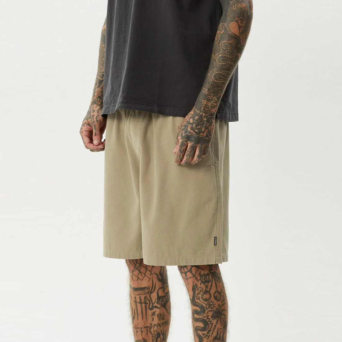 AFENDS Ninety Eights Oversized Short 20" - Boa - Image 2
