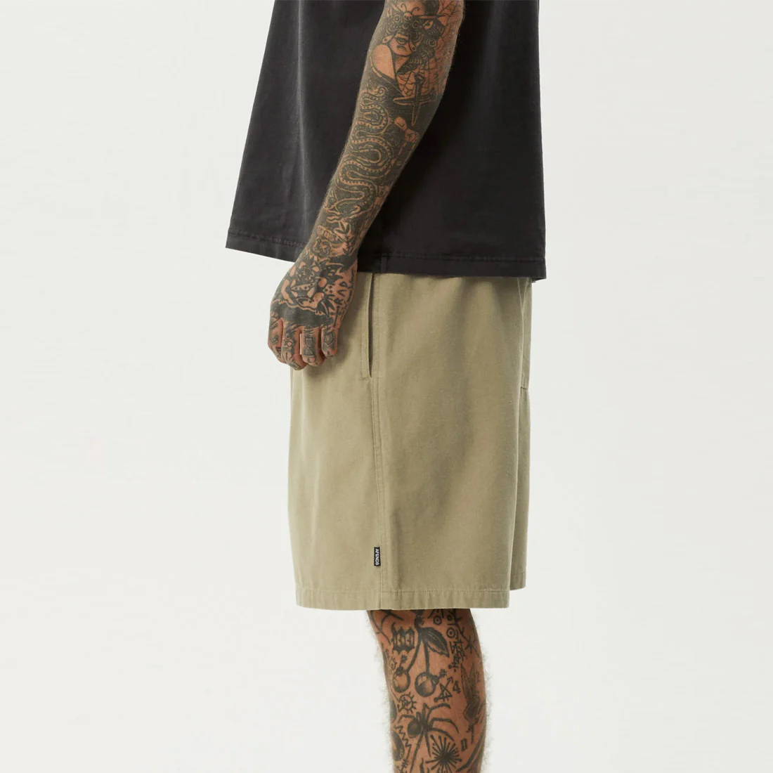 AFENDS Ninety Eights Oversized Short 20" - Boa - Image 3