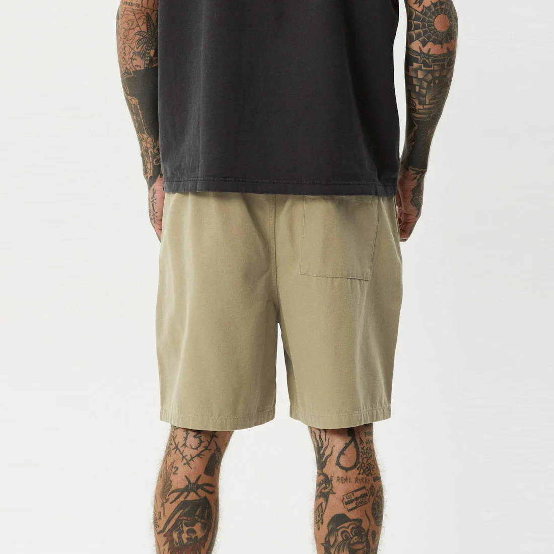 AFENDS Ninety Eights Oversized Short 20" - Boa - Image 4