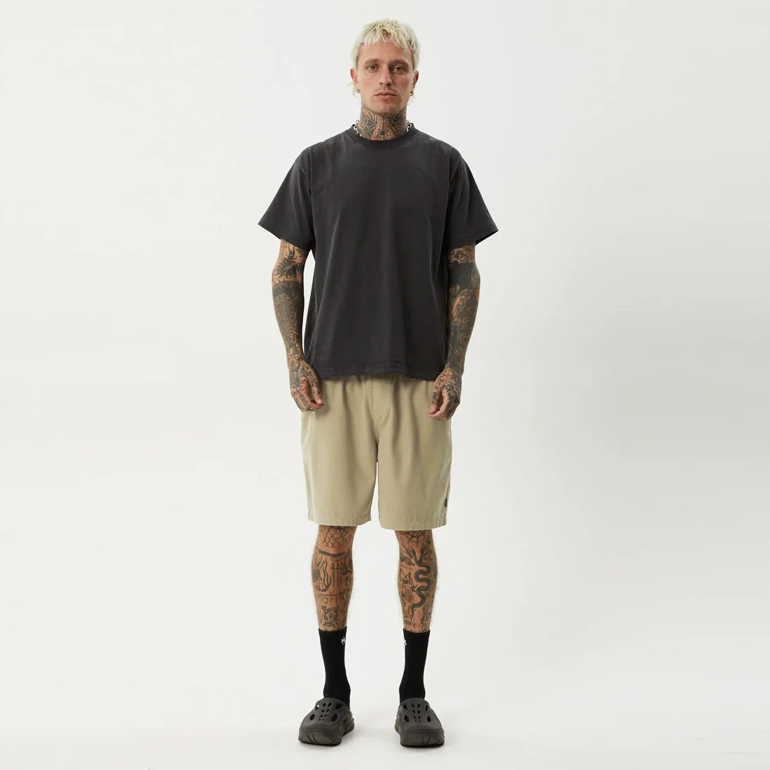AFENDS Ninety Eights Oversized Short 20" - Boa - Image 5