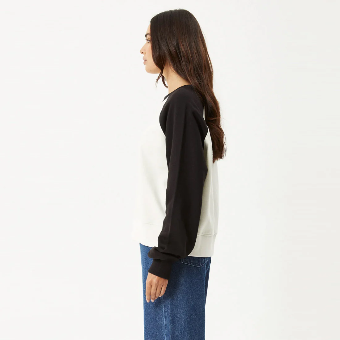 AFENDS Women's Ryan Crew Neck - Black - Image 4