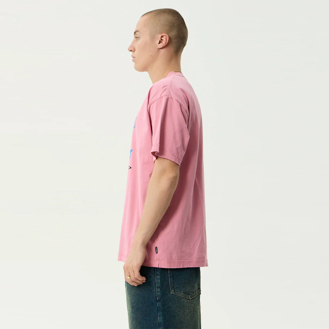 AFENDS Shell Times Boxy Tee - Washed Marrakesh - Image 3