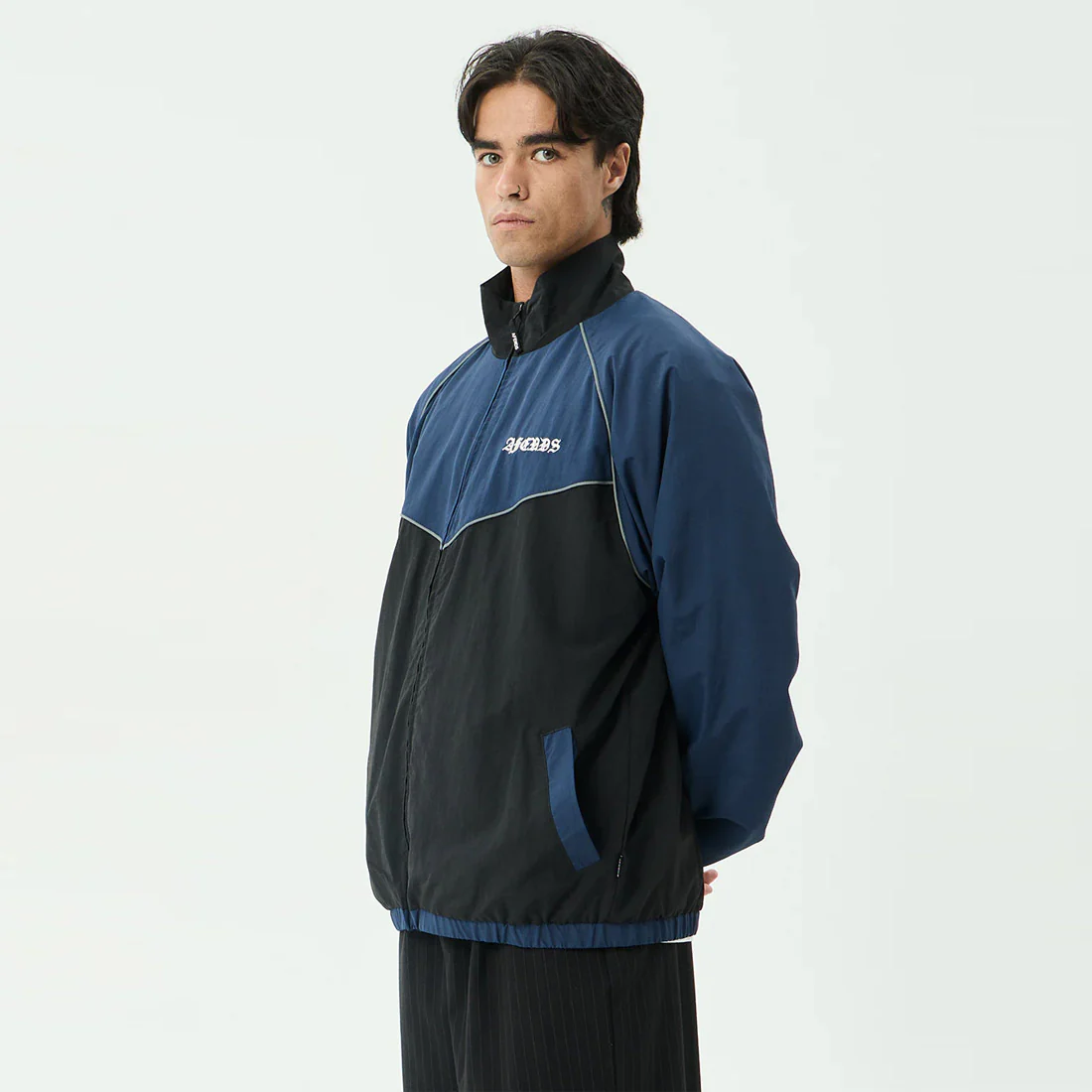 AFENDS Speed Sports Spray Jacket - Navy - Image 2