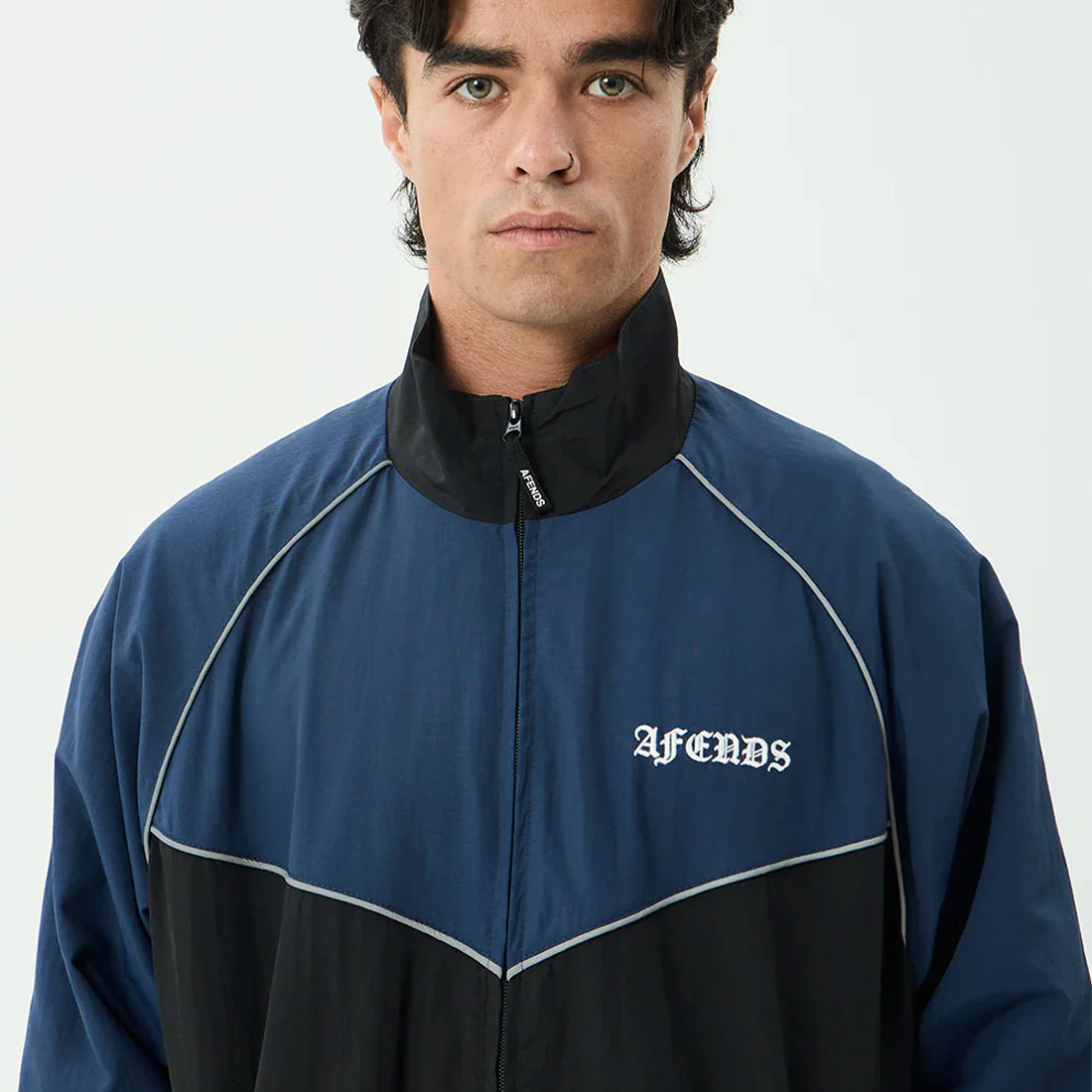 AFENDS Speed Sports Spray Jacket - Navy - Image 6
