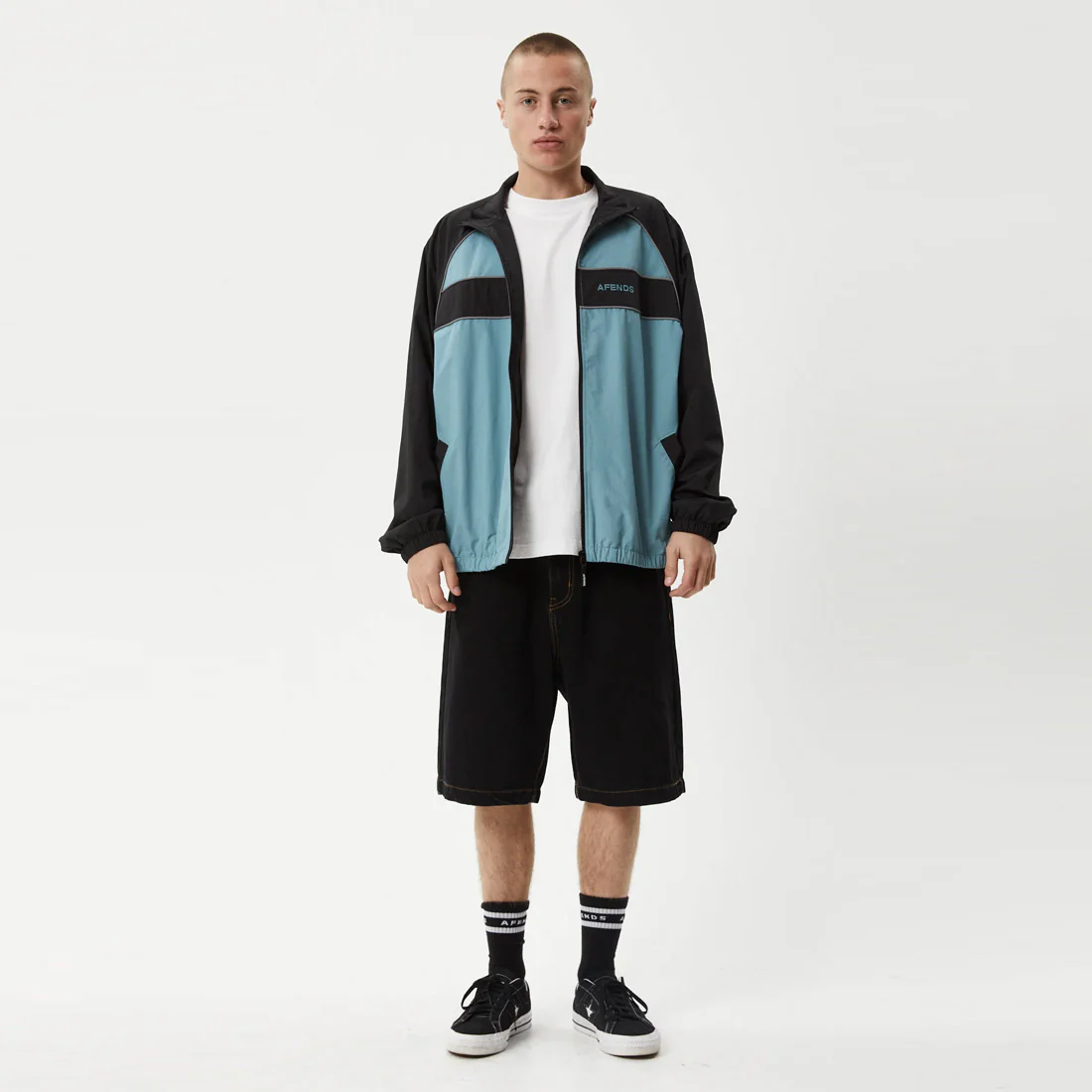 AFENDS Spicy Sports Spray Jacket - Ocean Spray - Image 5
