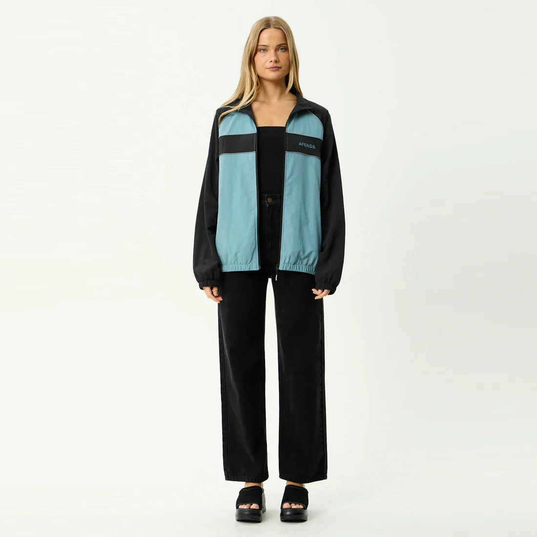 AFENDS Spicy Sports Spray Jacket - Ocean Spray - Image 6