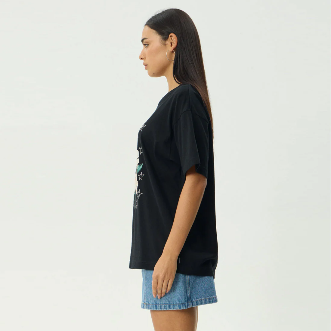AFENDS Women's Anouk Oversized Tee - Black - Image 3