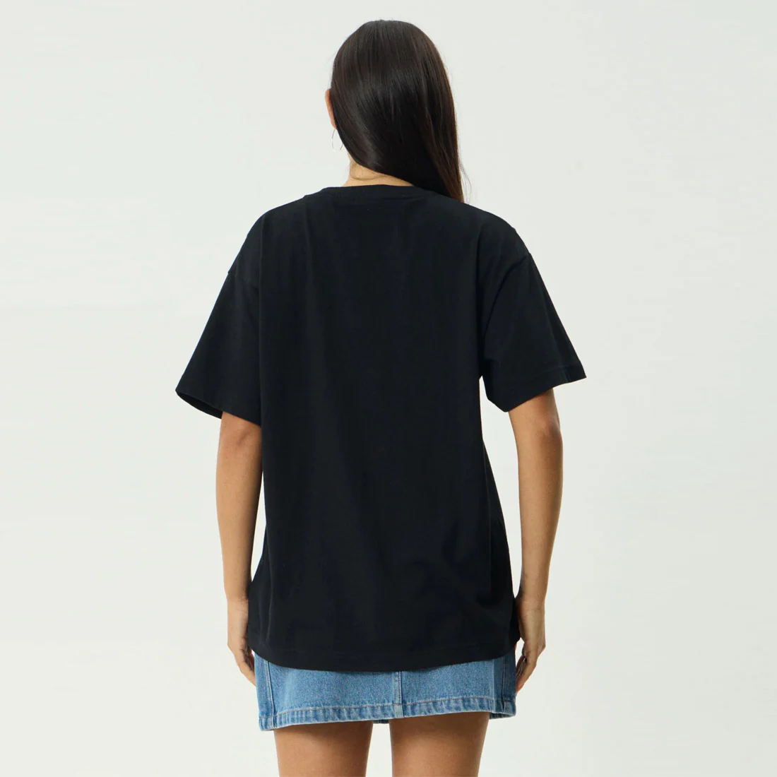 AFENDS Women's Anouk Oversized Tee - Black - Image 4