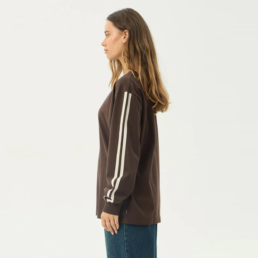 AFENDS Women's Community Garden Long Sleeve Tee - Coffee - Image 4