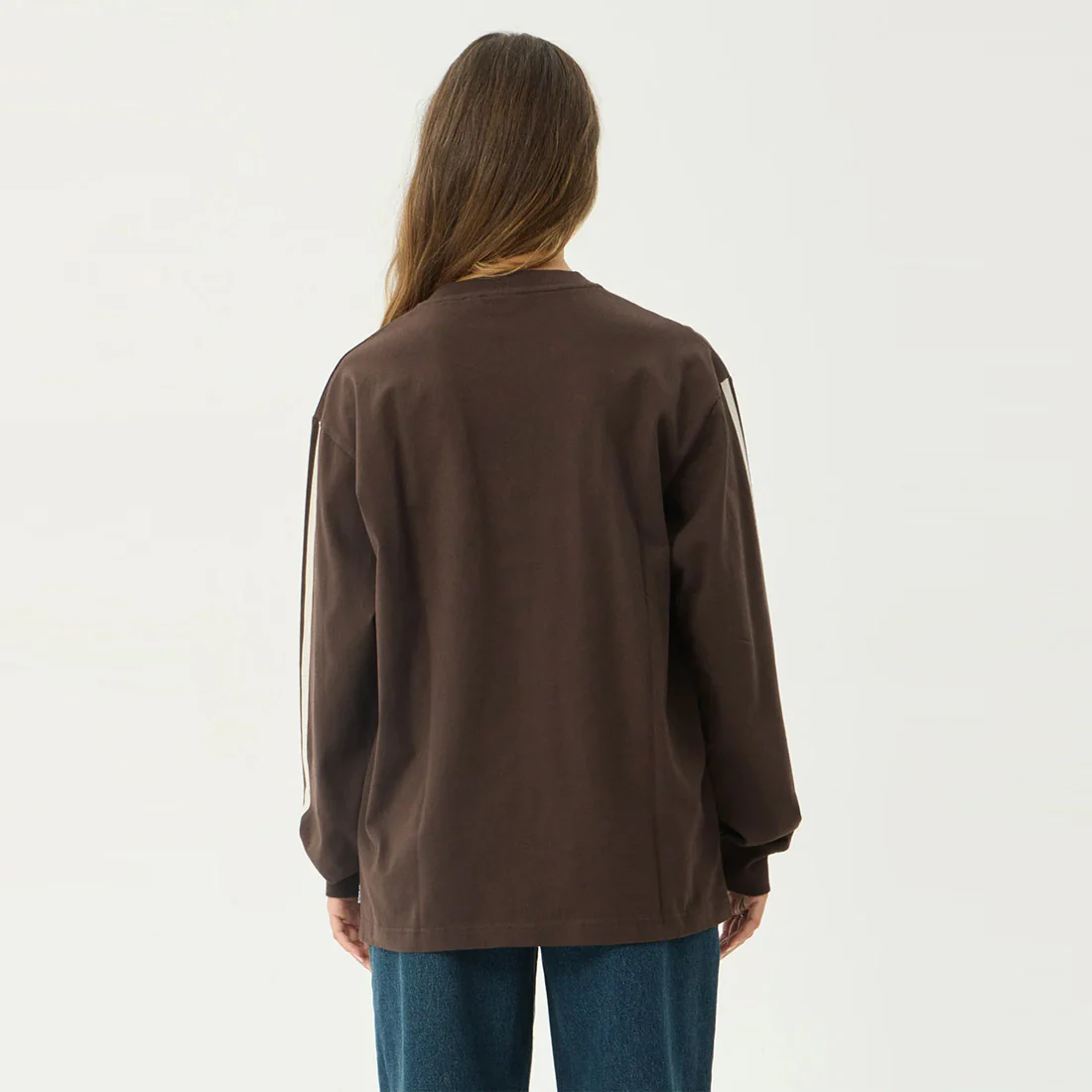 AFENDS Women's Community Garden Long Sleeve Tee - Coffee - Image 5