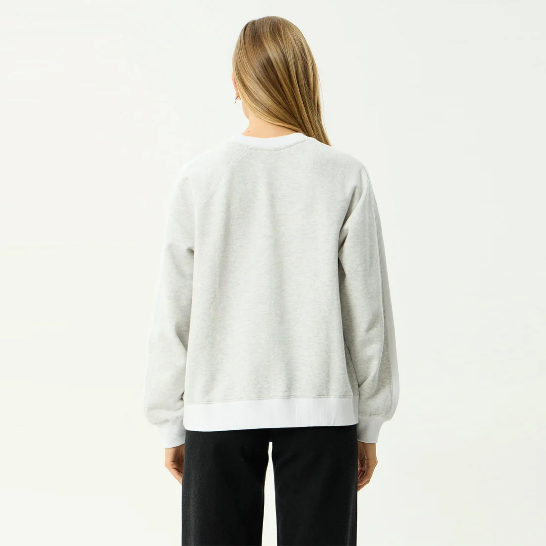 AFENDS Women's Dexter Crew - Grey Marle - Image 4